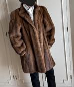 Bruine nertsmantel met volle huid, Kleding | Dames, Jassen | Winter, Ophalen, Gedragen, Bruin