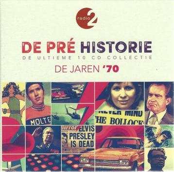 10CD-BOX * DE PRE HISTORIE - ULTIEME COLLECTIE - 70s -Vol. 1