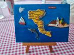 Corfu kaartje in plaaster met staander, Ophalen