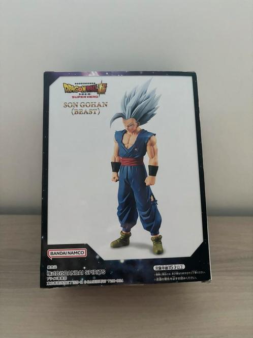 Figurine Dragon Ball Super Hero Dxf Son Gohan Beast, Collections, Jouets miniatures, Enlèvement ou Envoi