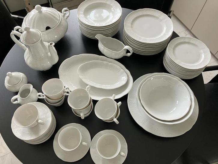 Seltmann Weiden Bavaria wit servies, Huis en Inrichting, Keuken | Servies, Zo goed als nieuw, Compleet servies, Porselein, Ophalen