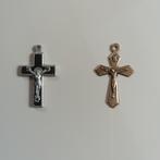 Twee vintage kruishangertjes., Ophalen of Verzenden