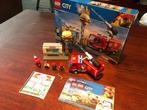 Lego City Burger Bar Fire Rescue, Comme neuf, Ensemble complet, Lego, Enlèvement ou Envoi