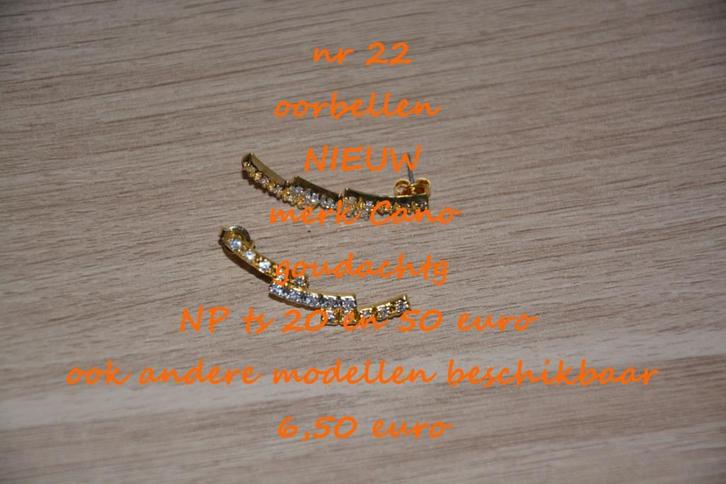 22. Juweel : oorbellen , NIEUW , verzending inbegrepen, Handtassen en Accessoires, Oorbellen, Nieuw, Knopjes of Stekers, Overige materialen