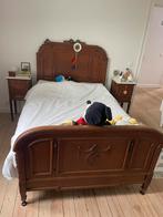 Slaapkamer met bed, nachtkastjes en commode kast met spiegel, Antiek en Kunst, Ophalen