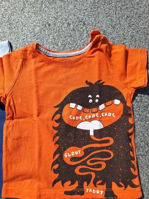 T-shirten maat 80, Kinderen en Baby's, Babykleding | Maat 80, Zo goed als nieuw, Jongetje, Shirtje of Longsleeve, Ophalen of Verzenden