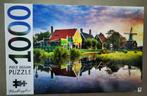 Puzzel Jigsaw 1.000 st. “Zaandam, Holland”, Ophalen of Verzenden, 500 t/m 1500 stukjes, Zo goed als nieuw, Legpuzzel