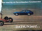 Brochure DATSUN 260 Z 2+2, Comme neuf, Autres marques, Envoi
