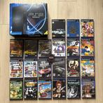 Playstation 2-console + games, Sony, Ophalen of Verzenden, Zo goed als nieuw, Sony