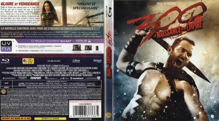 300  rise of an empire (blu-ray) nieuw, Cd's en Dvd's, Blu-ray, Zo goed als nieuw, Actie, Ophalen of Verzenden