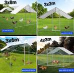 kippenrennen nieuw in verschillende maten + draad en dakje, Dieren en Toebehoren, Pluimvee | Toebehoren, Ophalen