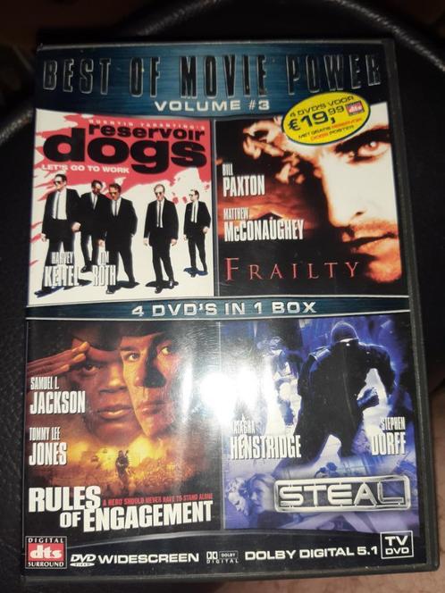 DVD Best of Movie Power (vol. 3), CD & DVD, DVD | Thrillers & Policiers, Utilisé, Thriller d'action, À partir de 16 ans, Enlèvement ou Envoi