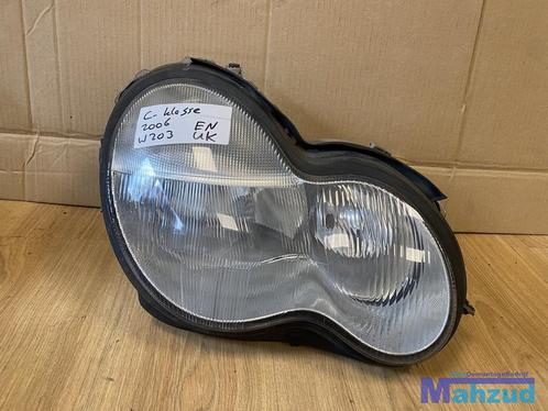 MERCEDES C-KLASSE W203 rechts koplamp UK headlight right ENG, Auto-onderdelen, Verlichting, Mercedes-Benz, Gebruikt, Ophalen of Verzenden