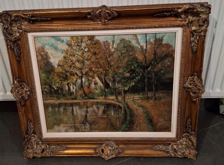 Tableau peinture Lésire, Antiek en Kunst, Kunst | Overige Kunst, Ophalen