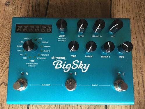 Strymon - Bigsky, Musique & Instruments, Musiques & Instruments Autre, Comme neuf, Enlèvement ou Envoi