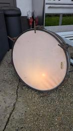 Lampe fabriquée à partir d'un vieux tambour (50cm), Enlèvement, Utilisé, Métal