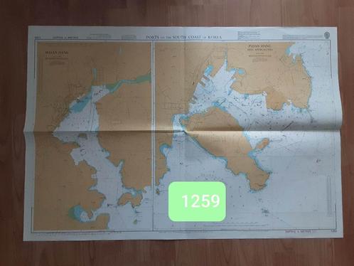 Kaarten met vaarroutes (deel 2), Verzamelen, Scheepvaart, Gebruikt, Kaart, Foto of Prent, Ophalen