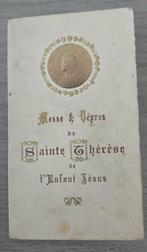 Sainte Thérèse Messe et vêpres 1927 misboekje Lisieux, Verzamelen, Bidprentjes en Rouwkaarten, Verzenden, Bidprentje