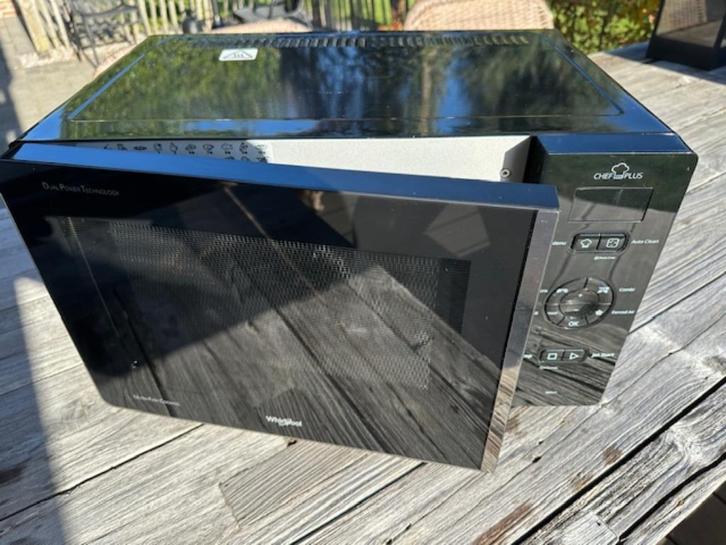 Combi microgolfoven Whirlpool MCP347 BL - 25L, Elektronische apparatuur, Microgolfovens, Gebruikt, Vrijstaand, Combi-microgolfoven