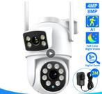 Caméra de surveillance sans fil, double objectif int/ext, TV, Hi-fi & Vidéo, Caméras de surveillance, Enlèvement ou Envoi, Neuf