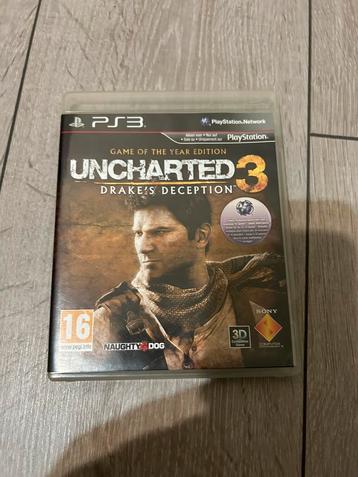 Jeux ps3 uncharted 3  disponible aux enchères