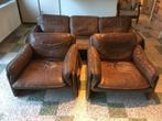 De Sede DS61 iconische leren lounge - jaren 70, Huis en Inrichting, Ophalen, Gebruikt, Hout, Années 70