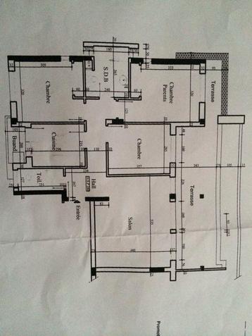 Appartement van 106 m2 beschikbaar voor biedingen