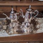 verzilverd theeservies, Ophalen