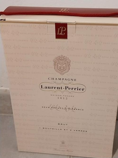 Laurent-Perrier Champagne jubileumset 1812-2012, Verzamelen, Wijnen, Zo goed als nieuw, Champagne, Ophalen
