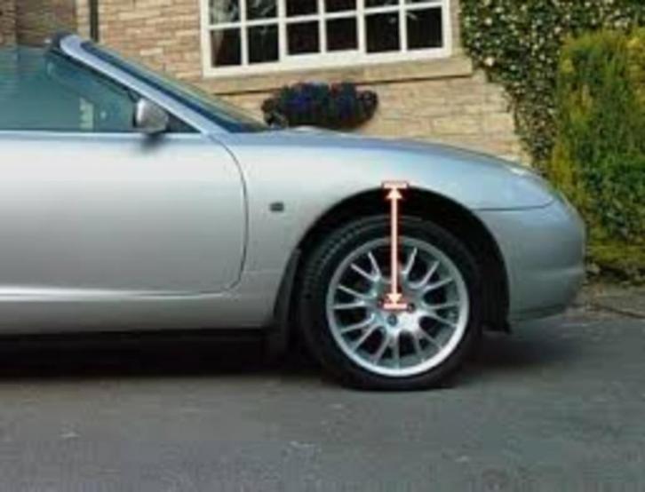 MGF MG F Trophy MG TF oppompen / afstellen hydragas vering, Auto diversen, Onderhoudsmiddelen, Ophalen of Verzenden