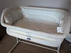 Chicco Next2Me co-sleeper wieg + aerosleep matrasbeschermer, Comme neuf, Berceau, Enlèvement