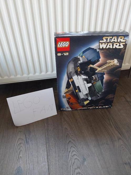 LEGO STAR WARS 7153 - Jango Fetts Slave 1, Kinderen en Baby's, Speelgoed | Duplo en Lego, Zo goed als nieuw, Lego, Complete set