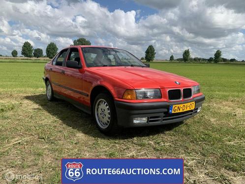 BMW 316i Sedan 1993 | Route 66 auctions, Auto's, Oldtimers, Bedrijf, Te koop, BMW, Benzine, Berline, 4 deurs, Handgeschakeld, Rood
