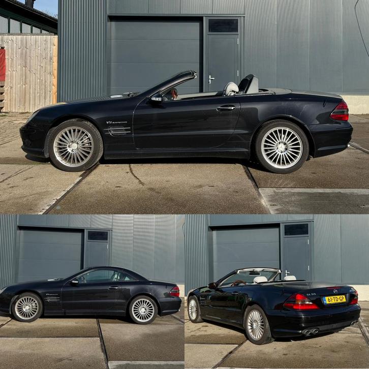 SL 500 met 55 AMG pakket, Auto's, Mercedes-Benz, Particulier, SL, Cabriolet, Ophalen