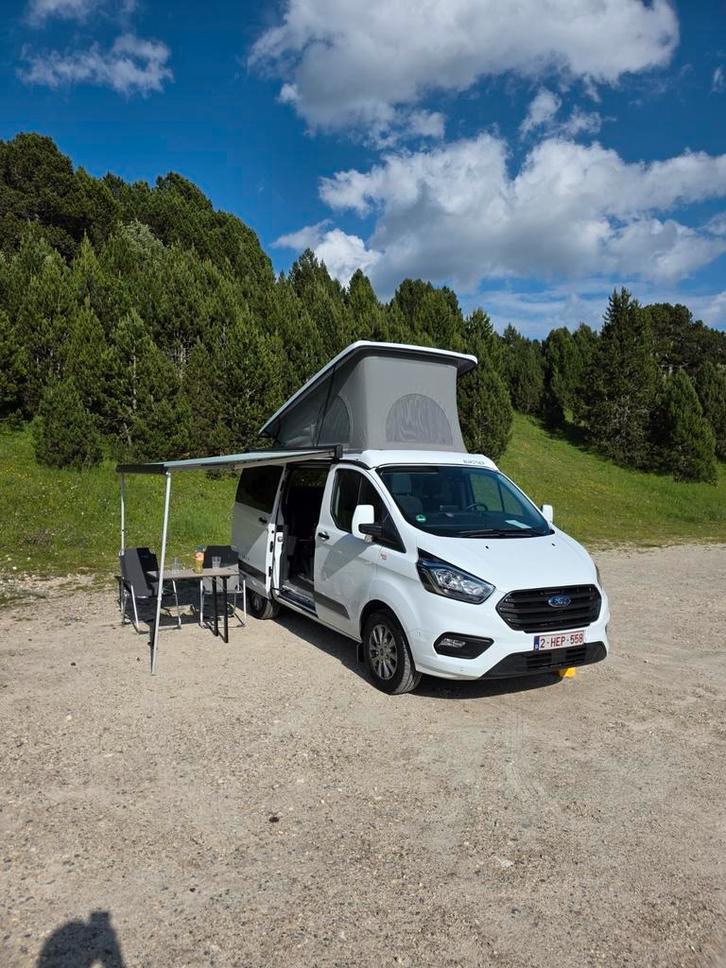 Campervan te koop, Caravans en Kamperen, Mobilhomes, Particulier, tot en met 3, Buscamper of Camperbus, Bürstner, Ford, Diesel