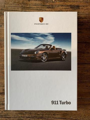 Brochure Porsche 911 997 Turbo 2007 Franstalig nieuw!