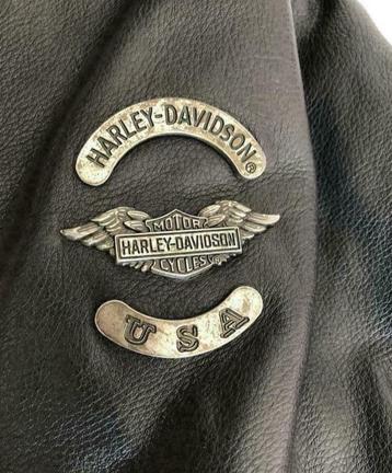 Harley Davidson American Legend lederen Jacket beschikbaar voor biedingen