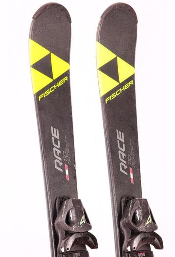 110 cm kinder ski's FISCHER RC4 RACE Jr. grip walk + Fischer, Verzenden, Carve, Fischer, Gebruikt