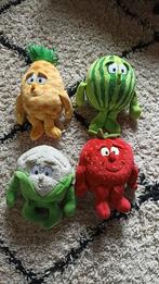 4 fruit/groenten knuffels, Kinderen en Baby's, Speelgoed | Knuffels en Pluche, Ophalen, Zo goed als nieuw, Overige typen