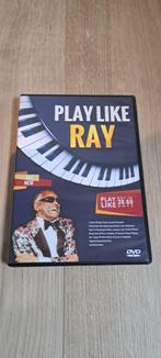 Play Like Ray (Charles - 2 DVD set) - Blues Piano Lessons, Cd's en Dvd's, Alle leeftijden, Ophalen of Verzenden, Zo goed als nieuw
