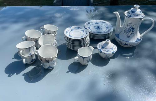Koffieservies Winterling Bavaria Echt kobalt, Antiek en Kunst, Antiek | Servies compleet, Ophalen