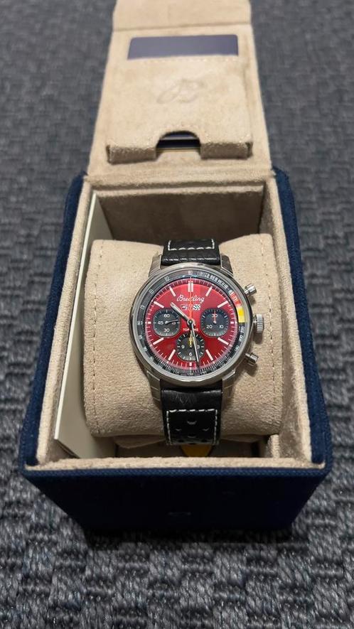Breitling Toptime B01 Chevrolet Corvette, Handtassen en Accessoires, Horloges | Heren, Nieuw, Polshorloge, Breitling, Staal, Leer