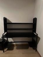 Zwarte ikea fredde gamebureau, Huis en Inrichting, Ophalen, Zo goed als nieuw, Bureau