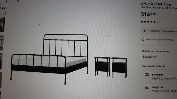 Stajarno Ikea slaapkamerset, Computers en Software, Netwerk switches, Zo goed als nieuw, Ophalen