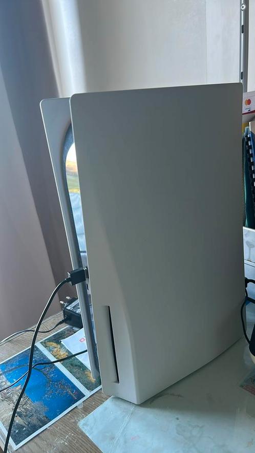 Ps5 te koop met MSI-schermcontroller en headsets, Games en Spelcomputers, Spelcomputers | Sony PlayStation 5, Zo goed als nieuw