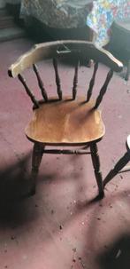 Table avec 6 chaises antiquités a donner, Antiquités & Art, Antiquités | Meubles | Chaises & Canapés, Enlèvement ou Envoi