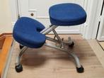 ergonomische kniestoel, Huis en Inrichting, Bureaustoelen, Ophalen, Blauw, Zo goed als nieuw, Bureaustoel