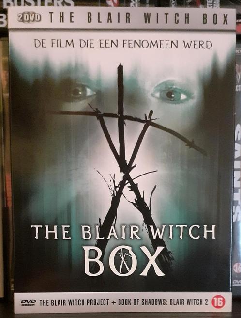 Dvd - The Blair Witch 1 + 2 (inclusief verzending), CD & DVD, DVD | Horreur, Comme neuf, Coffret, Envoi