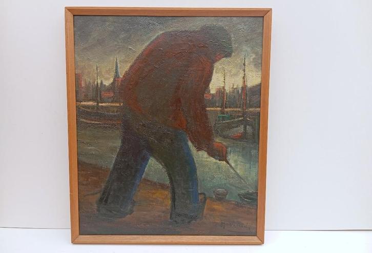 CONSTANT PERMEKE schilderij, Antiek en Kunst, Kunst | Schilderijen | Klassiek, Ophalen of Verzenden