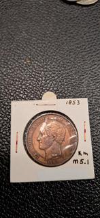 België 10 centiem 1853 / Marriage of The Duke, Postzegels en Munten, Munten | België, Ophalen of Verzenden